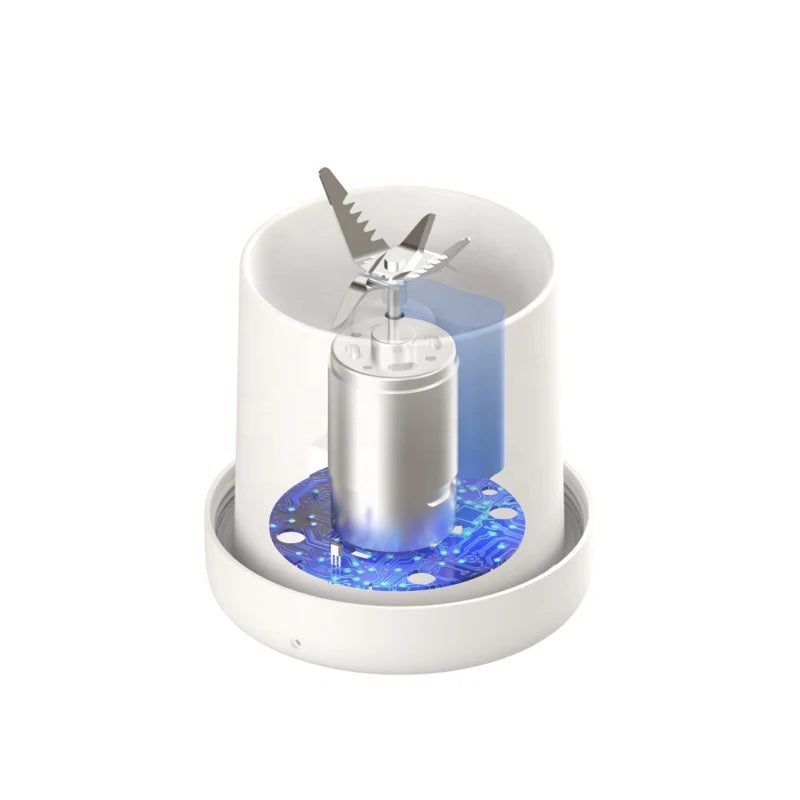 New Hand Held 500ML Wireless Charging Household Small Smoothie Bottle Blenders Fresh Juicer Mini Portable Blender
